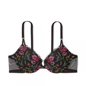Victoria Secret Very Sexy Embroidered Push-Up Bra 36D